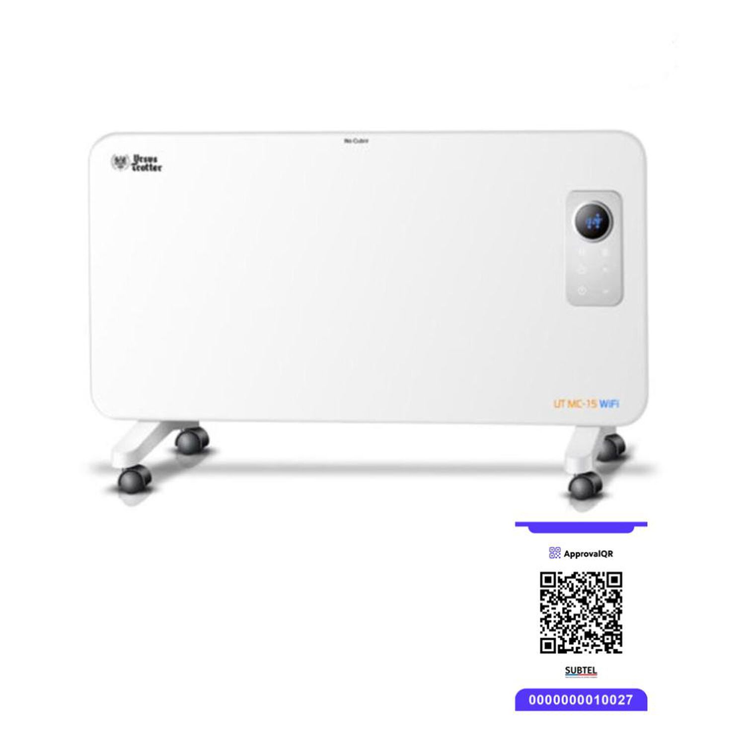 Convector El&eacute;ctrico Ursus Trotter MC -15 Wifi image number 4.0
